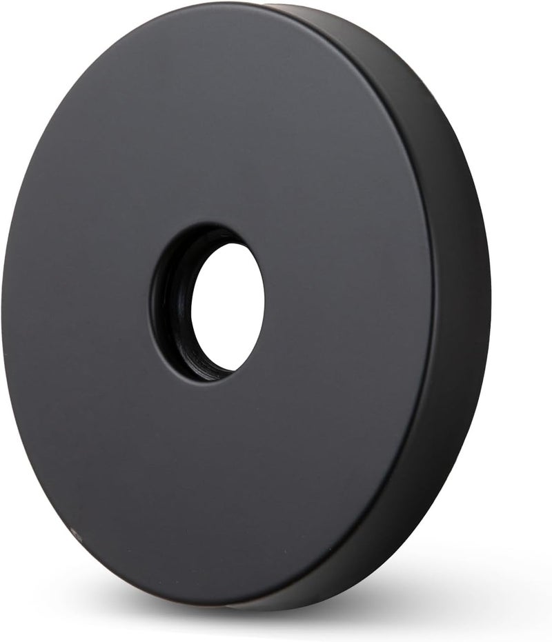 Offo Extra Large Shower Arm Flange 3.5" in Outer Diameter Replacement Shower Head Arm Escutcheon Plate Suitable for Most Brands Shower Head Arms, Matte Black - Image 1